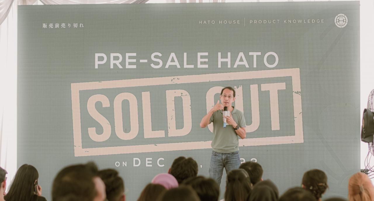 Meraih Perhatian,  Sukses meluncurkan Cluster terbaru “HATO HOUSE” - SHOJILAND